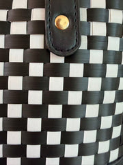 Tall Woven Shoulder Tote Bag (Multi-color)